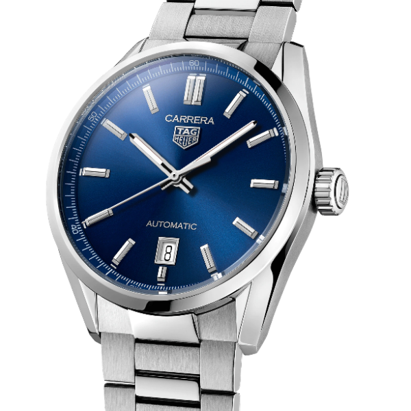 Carrera 39 mm Blu 